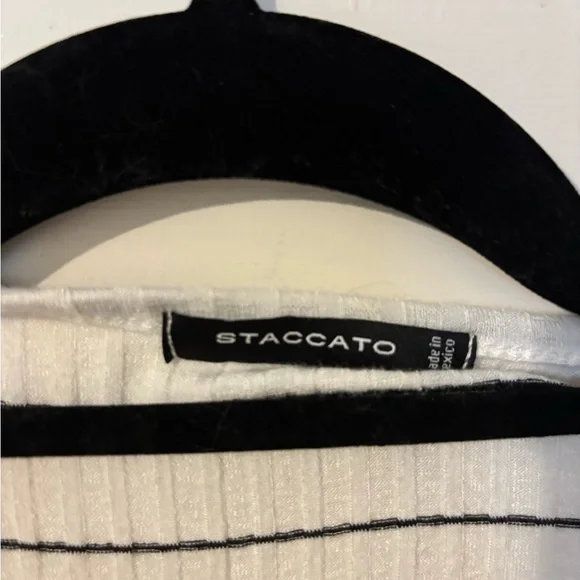 Luke new, black/white stripe tunic top, size medium bought from boutique store - Picture 7 of 7